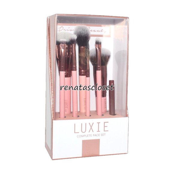 Luxie 8pc Complete Face Brush Set NIP - Picture 3 of 10